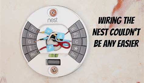 Nest Learning Thermostat Wiring Diagram