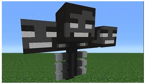 Minecraft Tutorial: How To Make The Wither Boss - YouTube
