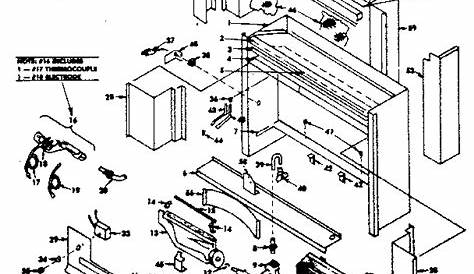 Gas Fireplace Parts Diagram - Wiring Diagram