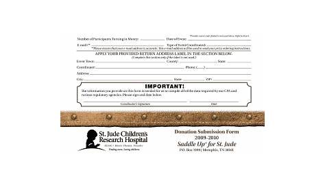 st jude's printable donation form