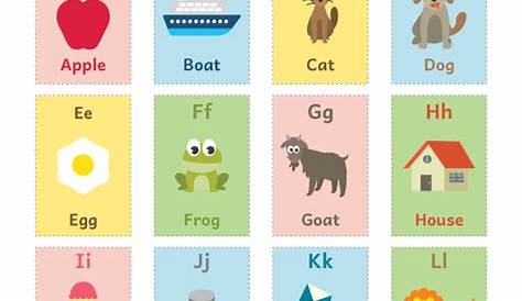 Printable Alphabet Flash Cards