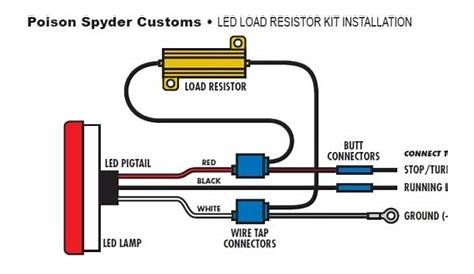 2 wire tail light wiring diagram