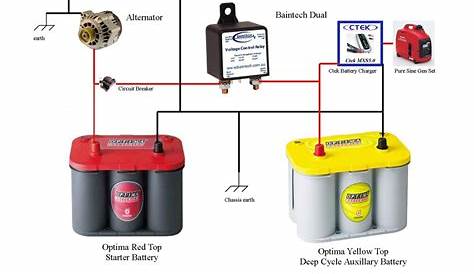 battery isolator wiring diagrams