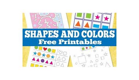 Learning Shapes and Colors Printables - Itsy Bitsy Fun