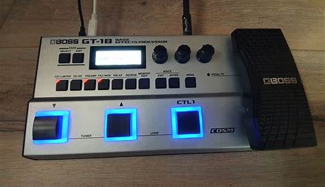 GT-1B - Boss GT-1B - Audiofanzine