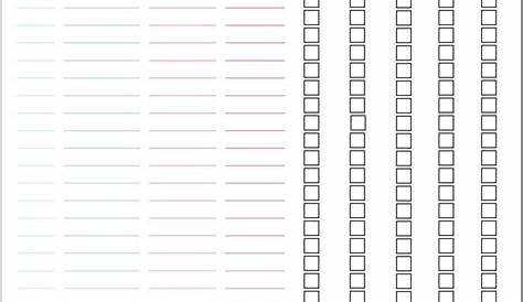 weekly expense tracker printable