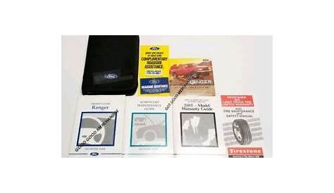 2001 ford ranger owners manual