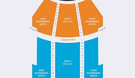 Seating Chart > Tickets > Performing Arts Center - Buffalo State