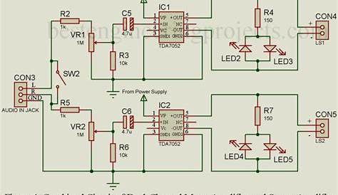 universal stereo preamplifier circuit diagram