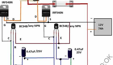 6 Best – Simple Inverter Circuit Diagrams – DIY Electronics Projects