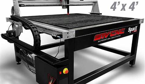 STV CNC SparX PRO 4x4 Plasma Table - Fully Welded and Assembled