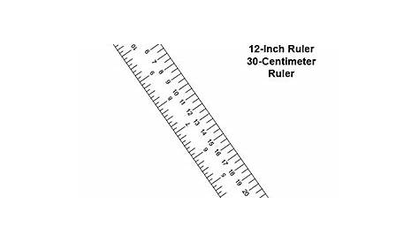Printable Paper Rulers In Inches