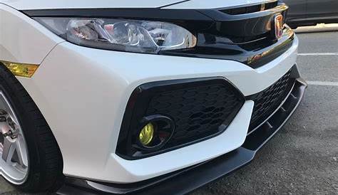 2017-2019 Honda Civic Hatchback GT2 Style Front Bumper Lip – RACINGBEES