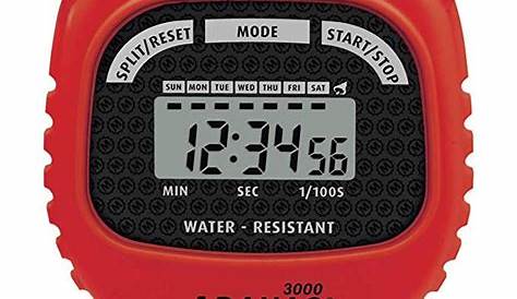 MARATHON Adanac 3000 Digital Stopwatch Timer with Extra Large Display