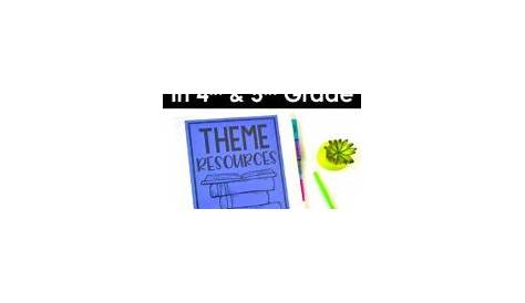 teaching theme to 4th graders
