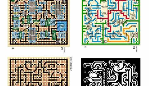 Perf and PCB Effects Layouts: MXR Micro Chorus