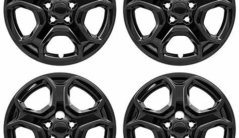 17' 5 Spoke Black Wheel Cover Hubcaps for 2017-2019 Ford Escape S | eBay