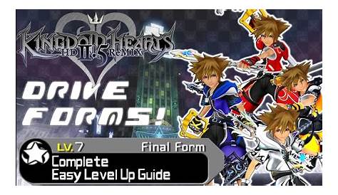 Kingdom Hearts 2.5 Level Up Guide - All Grinding Spots For All Kh Games Kingdomhearts / Level up