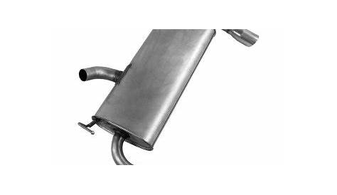 ford escape muffler assembly
