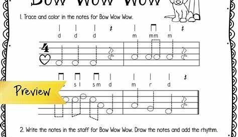 Music Worksheet Bundle: Re | Elementary music worksheets, Music