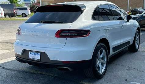 2017 Used Porsche Macan Leather Seats, Sunroof/Moonroof, Alloy Wheels