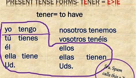 PPT - El Verbo Tener - to have Tener Expressions & tener que