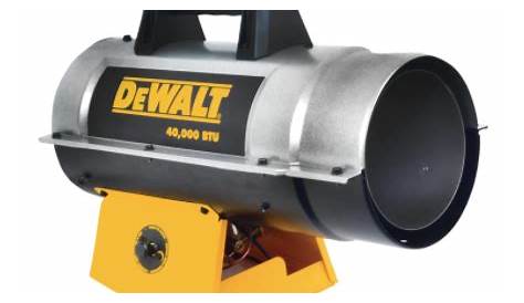 DeWalt 65,000 BTU Forced Air Propane Heater - Mutual Screw & Supply