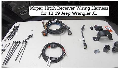 jeep wrangler hitch wiring harness