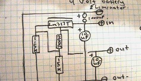 rc battery eliminator circuit diagram