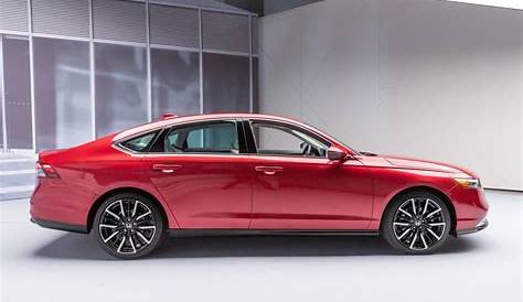 honda accord 2023 red