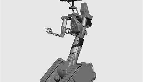 Johnny 5 toy from Short Circuit 2 3d model w.i.p. : Johnny5