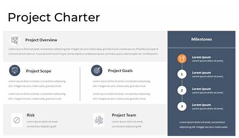 Project Charter PowerPoint Layout|Financials|Single Slides