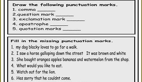 2nd grade worksheet on quotation marks worksheet resume examples - 2nd