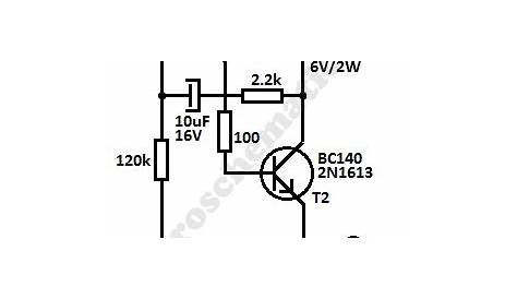 Flashing Light Circuit - LED_and_Light_Circuit - Circuit Diagram
