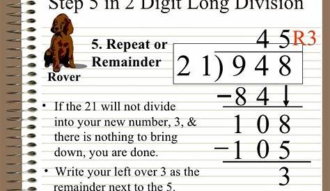 long division 3 digit by 1 digit