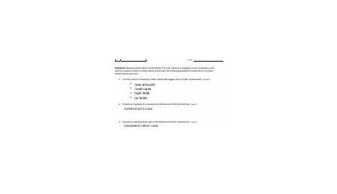 isabellas combined credit report worksheets