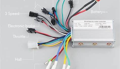 brushless motor controller wiring diagram