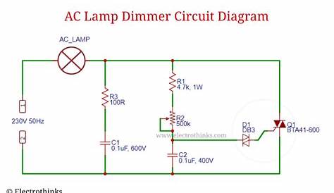 dc dimmer switch circuit diagram