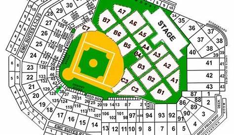 Fenway Park Seating Chart - Boston Red Sox Seating Chart - Fenway Park