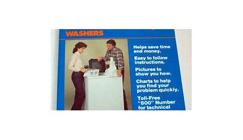 Step-by-Step Repair Manual for General Electric / Hotpoint Washers 1983