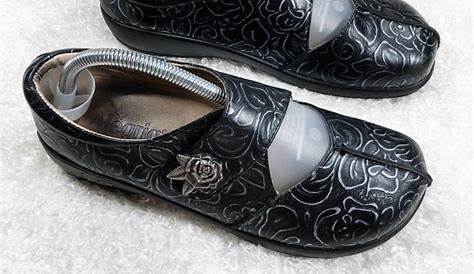 Alegria Velcro Black Shoes Size 39 | Black shoes, Mules shoes, New shoes
