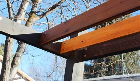 How to Install Modern Pergola Rafters Without Brackets