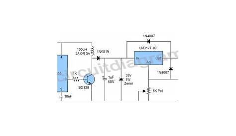 DC TO DC Adjustable Step UP Boost Power Supply / Converter | Circuit