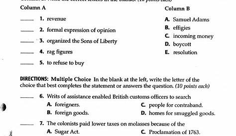 personal bill of rights worksheets