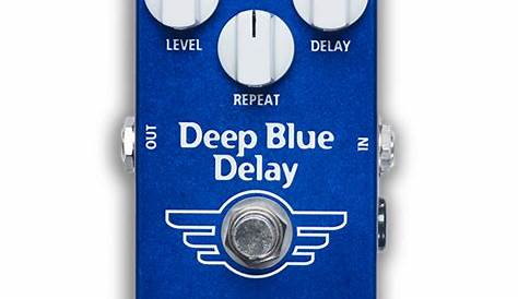Deep Blue Delay hand wired pedal by Mad Professor