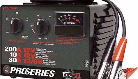 200 amp manual battery charger
