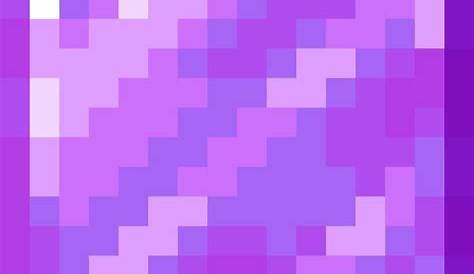I made this purple Diamond Block Texture : r/Minecraft