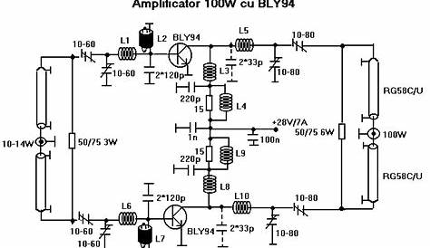 BLY94 100W RF Power Amplifier