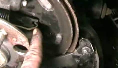 how to replace rear brakes on a honda accord - YouTube