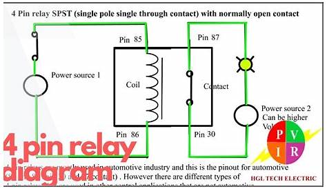 5 pin relay wiring diagram